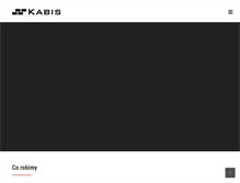 Tablet Screenshot of kabis.com.pl